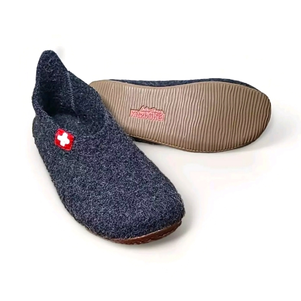 Living Kitzbühel Women's Wool Shoes 4249610 Gray